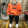 baby Children's clothing 2018 Autumn new pattern Boy Sweater C66113 shirt C66115 trousers C868