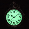 Dial for elderly, glossy quartz pocket watch suitable for men and women