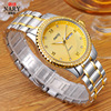 Quartz steel belt, calendar for leisure, waterproof watch