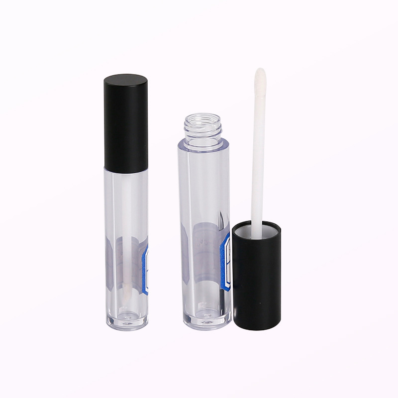 专业定制高档环保化妆品包装唇彩管 精致时尚透明塑料唇彩管
