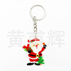 Christmas keychain PVC, transport from soft rubber, pendant, accessory, 2018, European style, Birthday gift