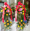 Wedding celebration layout Flower shop material 6 -foot floating belt, Phnom Penh Tibetan Tape Flower Basket Decoration Opening Questions