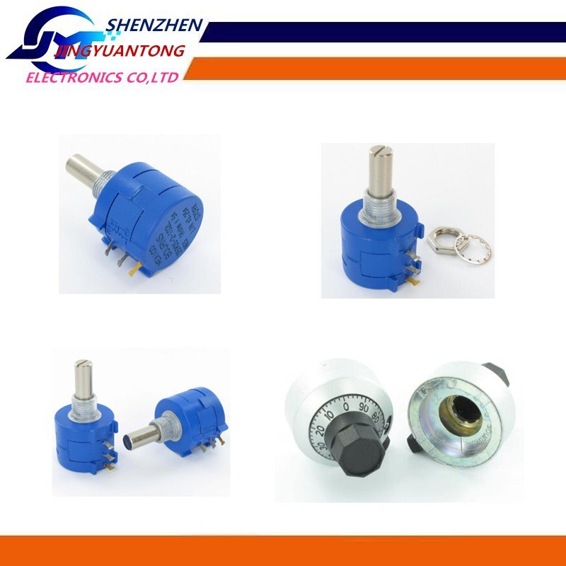 BOURNS精度电位计 3590S-2-104L 旋钮H-22-6A 量大价优 价格详询