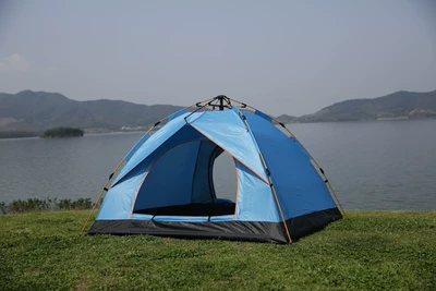 Beach Camping Double-layer Automatic: Çadırlar