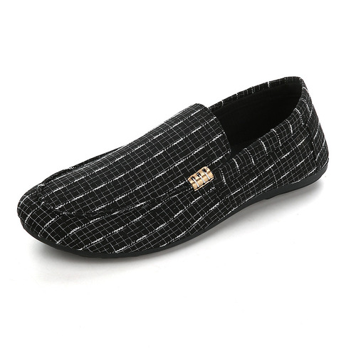 Social person Dou Dou shoes for men, Korean style shoes, lazy person shoes for men, canvas shoes for men, youth fashion men's shoes, men's Dou Dou shoes