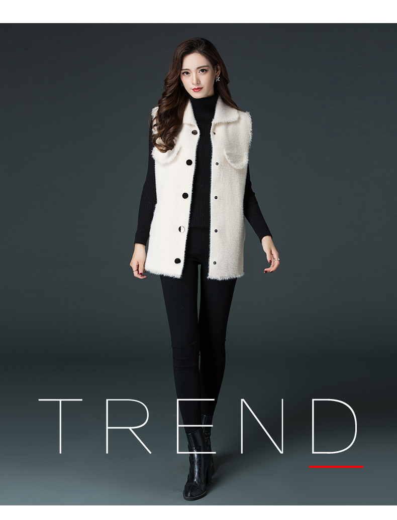 Gilet femme HIRONDELLE CHRYSALIDE en Tricot - Ref 3317644 Image 15