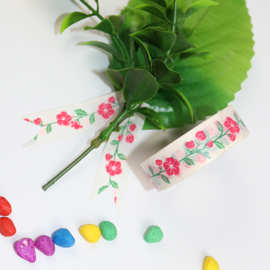兰花和纸胶带印刷 学生文具礼品日本手帐和纸胶带定做washi tape