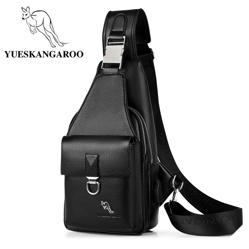 Men's Bag Chest Bag Men's Messenger Bag...