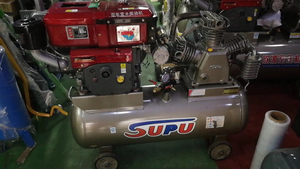 柴油机空压机流动补胎气泵