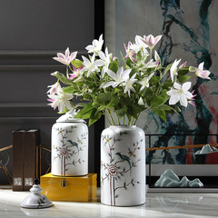 Iris simulation flowers fake flowers silk flowers single stem living room dining table wall cabinet artistic floral arrangement decorative accent