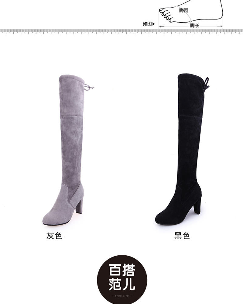 Bottes femme en Daim - Ref 3355151 Image 29