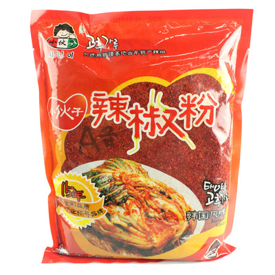 韩国风味小伙子辣椒粉A级辣椒碎辣白菜泡菜用粗1kg批发供应