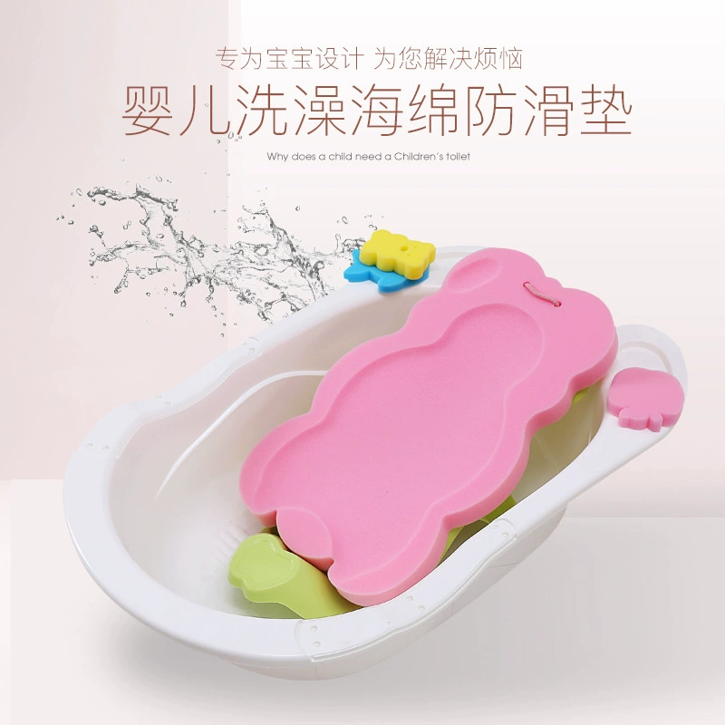 Коврик Анти -- выскальзывания точки ванны младенца сетки ванны младенца новорожденных циновки губки ванны младенца сидя и лежа общий изготовитель в запасе