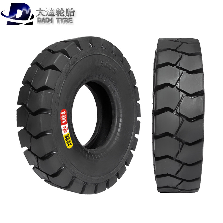 大迪500-8轮胎叉车轮胎拖车轮胎升降机轮胎 定做轮胎车轴全套