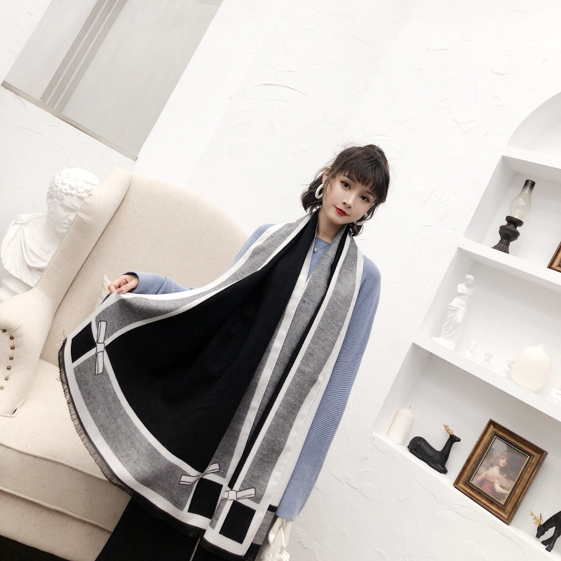 Warm Thick Dual-Use Scarf NSCM101086