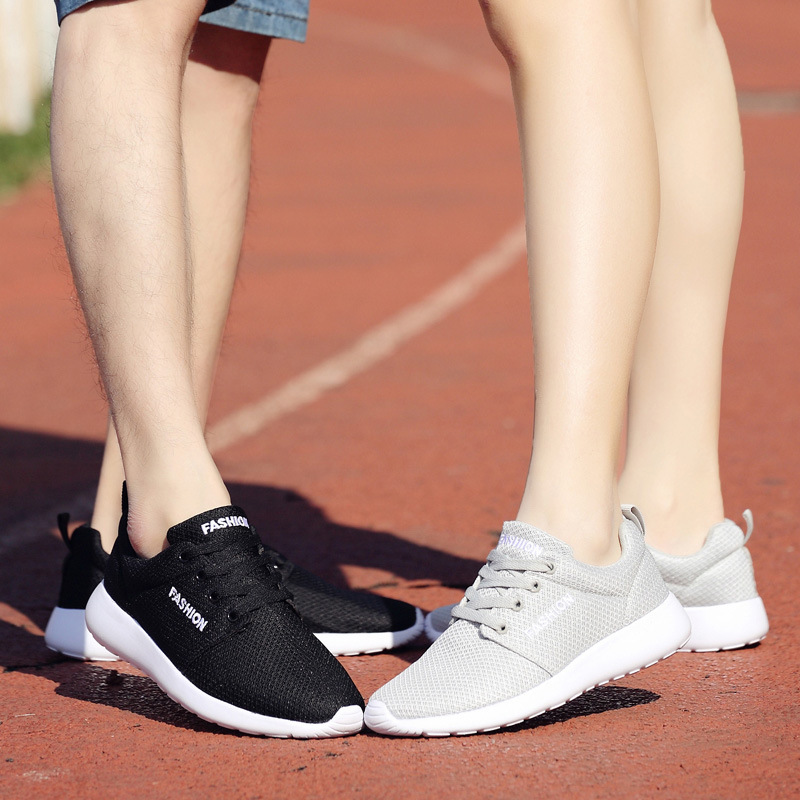 厂家直销大码跨境经典款时尚跑步鞋 网面透气男女情侣休闲运动鞋|ms