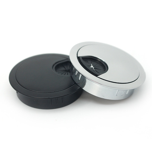 Zinc alloy wiring box, round wiring box, office desk cable hole cover, computer cover 50 53 60 80