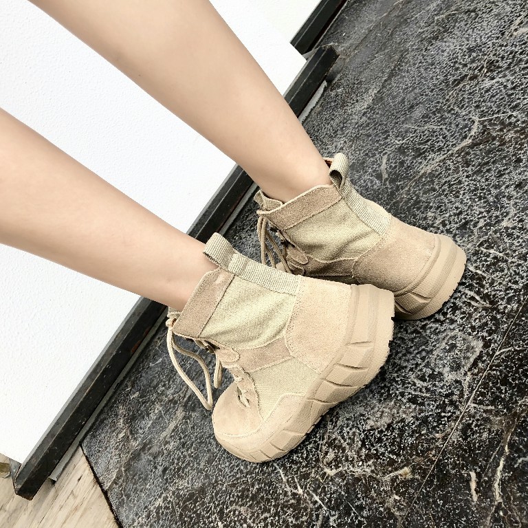 Bottes femme en Daim - Ref 3355546 Image 13