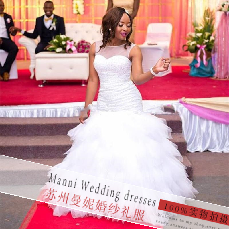 Amazon new foreign trade wedding dress w...