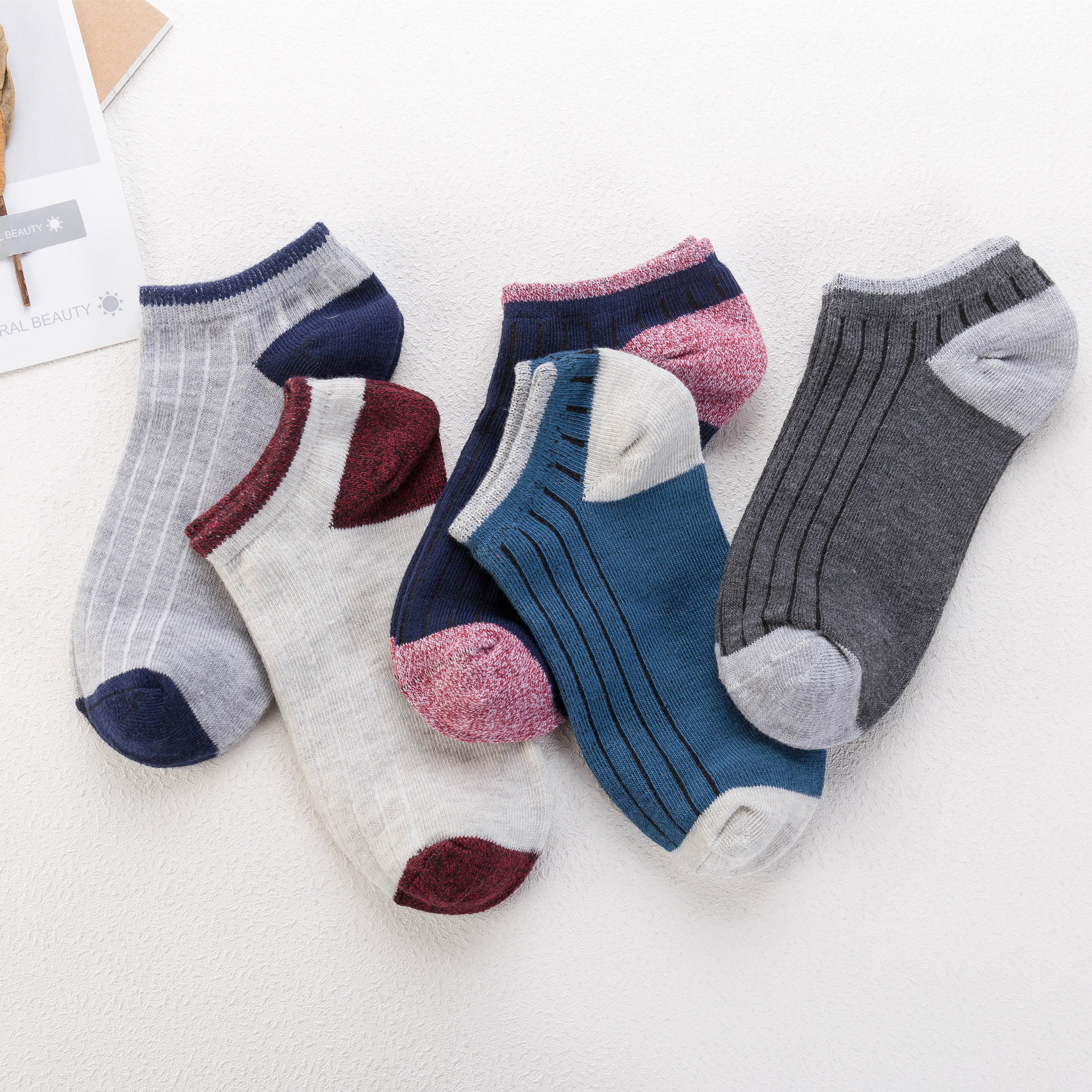 厂家直销纯色休闲男女短袜船袜子质优价廉拼多多淘宝微商货源