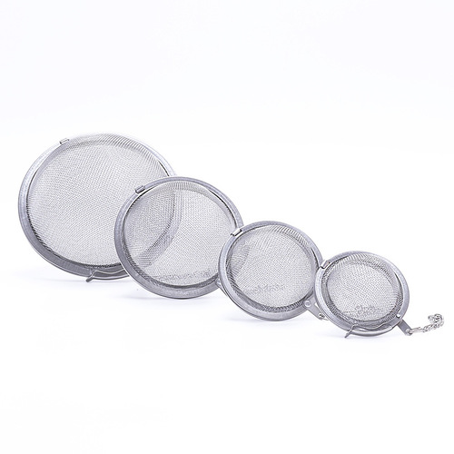304 stainless steel mesh tea ball tea maker seasoning ball Weibao tea leak hot pot spice brine filter