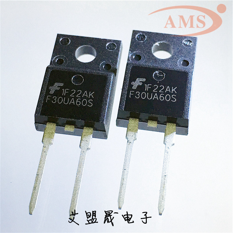 FFPF30UA60S F30UA60S TO220F 快速恢复二极管 全新现货
