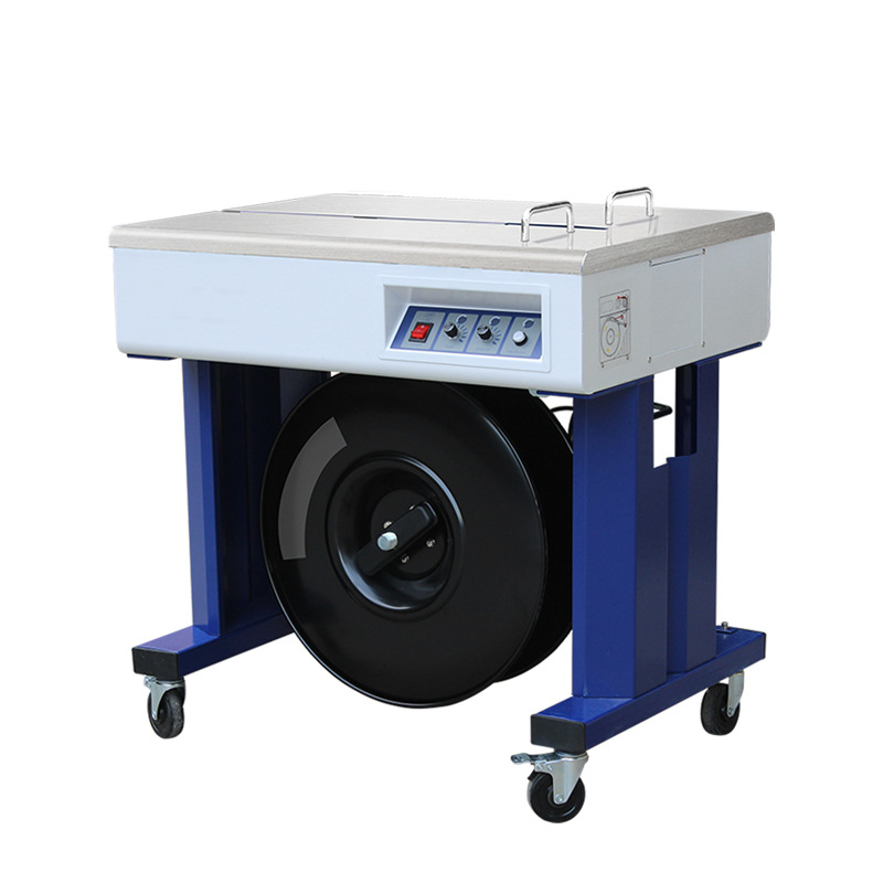 Yongchuang strapping machine, semi-automatic strapping machine, pp tape hot melt express carton strapping machine, dual-motor packaging machinery detail image 2