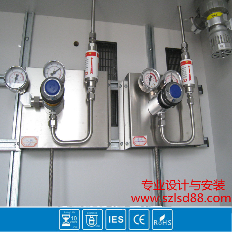 Design and installation of industrial cooling water return pipe, stainless steel drainage pipe, argo