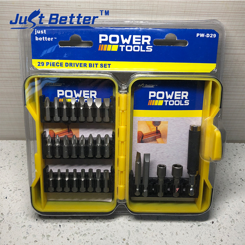 欧洲款 专业级  厂家直销29件套批头组套 带ABS塑料收纳盒