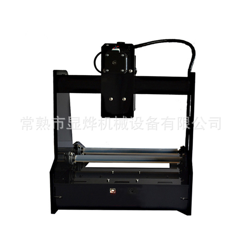 激光圆柱刻字机小型易拉罐激光雕刻机多功能数控不锈钢DIY刻字机