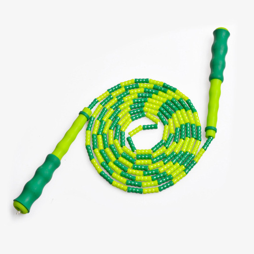Jumping Bamboo Joint Pattern Jump Rope for Adults and Children Fitness Sports Elementary and Middle School Students Flowering Jumping Spiritual Performance Bead Joint Jump Rope