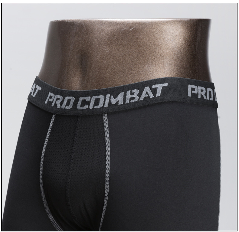 Fitness trousers men's running basketball print tight nine-point pants men sweat high bullet speed dry spot wholesale 14 012.jpg