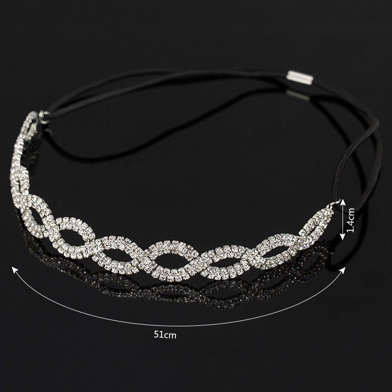 Cerchietto elegante con perle e strass accessorio capelli alla moda_voghion.com