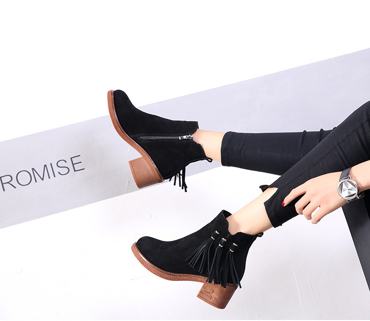 Bottes femme en En cuir - Ref 3355172 Image 22