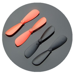 Hollow Cup Motor Propeller with 0.75MM Hole, 45MM Length, Available in Forward and Reverse Props, Perfectly Compatible with 0.8MM Shaft