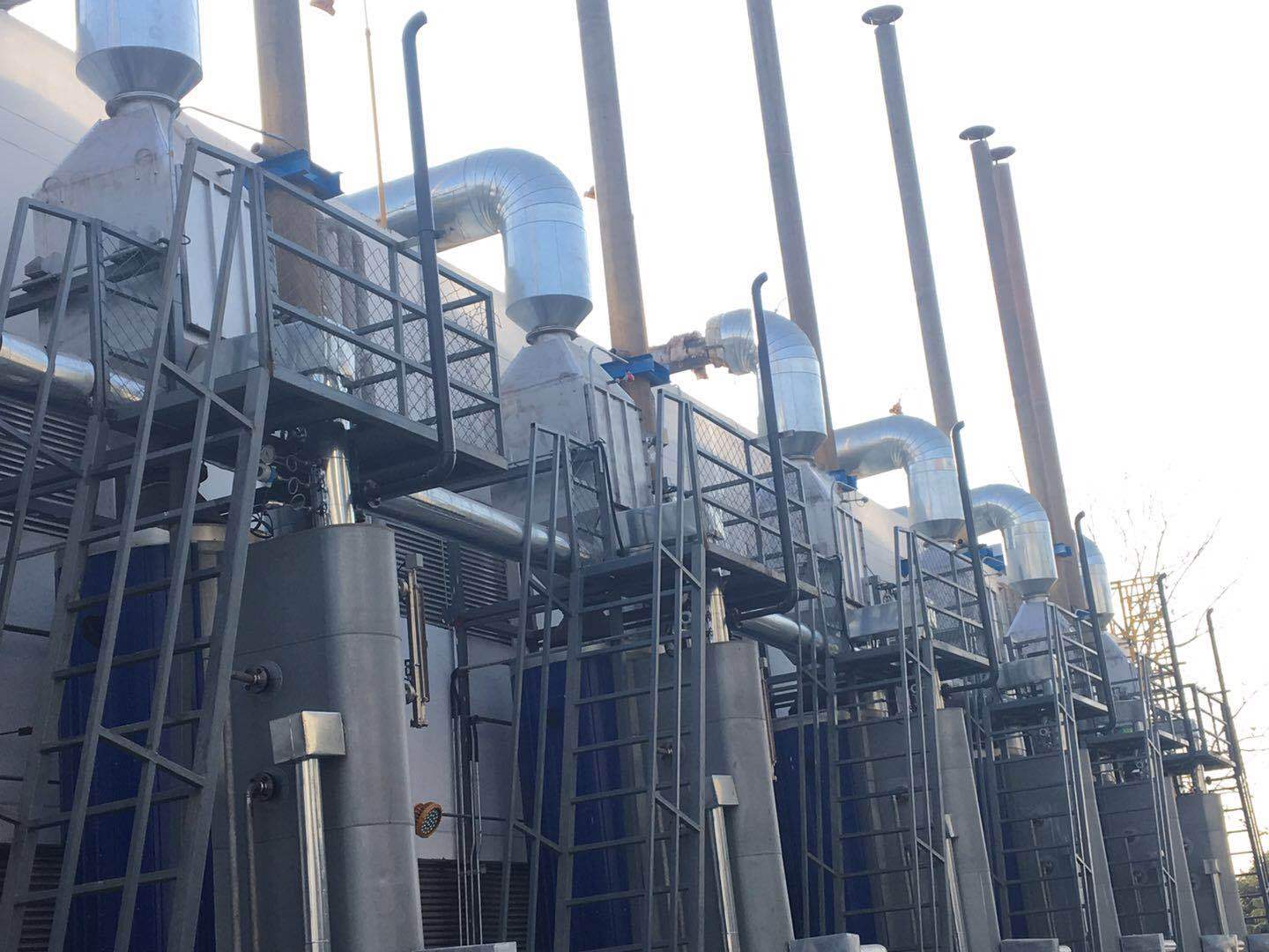 山西煤炭瓦斯电站尾气治理 100kw脱硝SCR治理 瓦斯发电机尾气治理