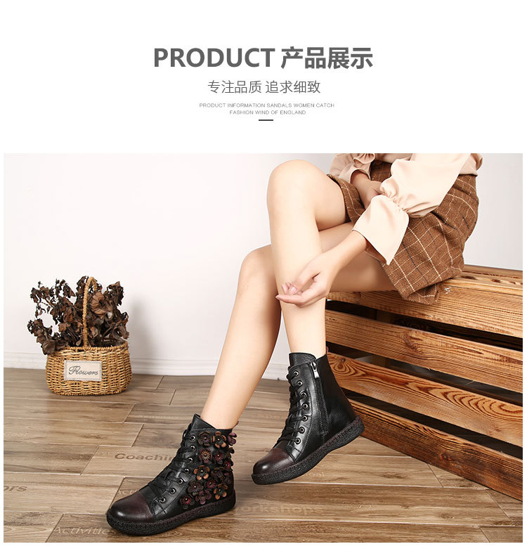 Bottes femme en En cuir - Ref 3355378 Image 19