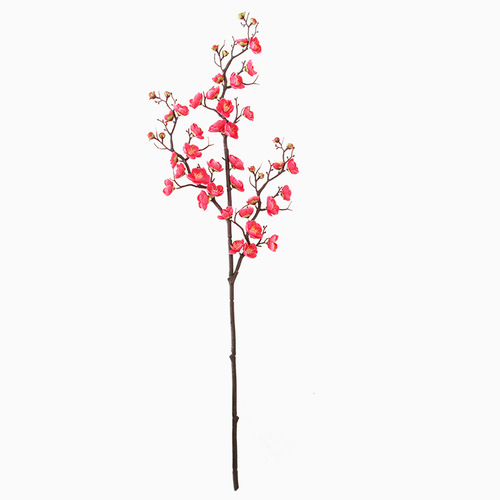 Classical artificial flowers Chinese pastoral plum blossom peach blossom manufacturer home decoration wedding flower wall artificial flowers MW36888