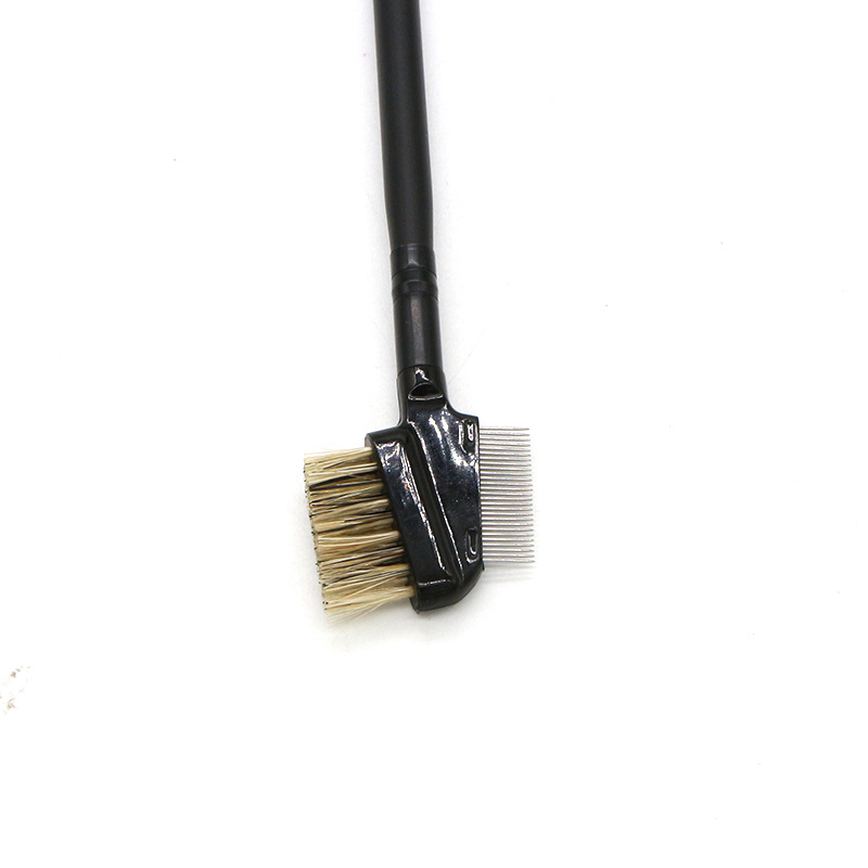 Simple Style Black Artificial Fiber Bamboo Handle Eyelash Brushes 1 Piece display picture 2