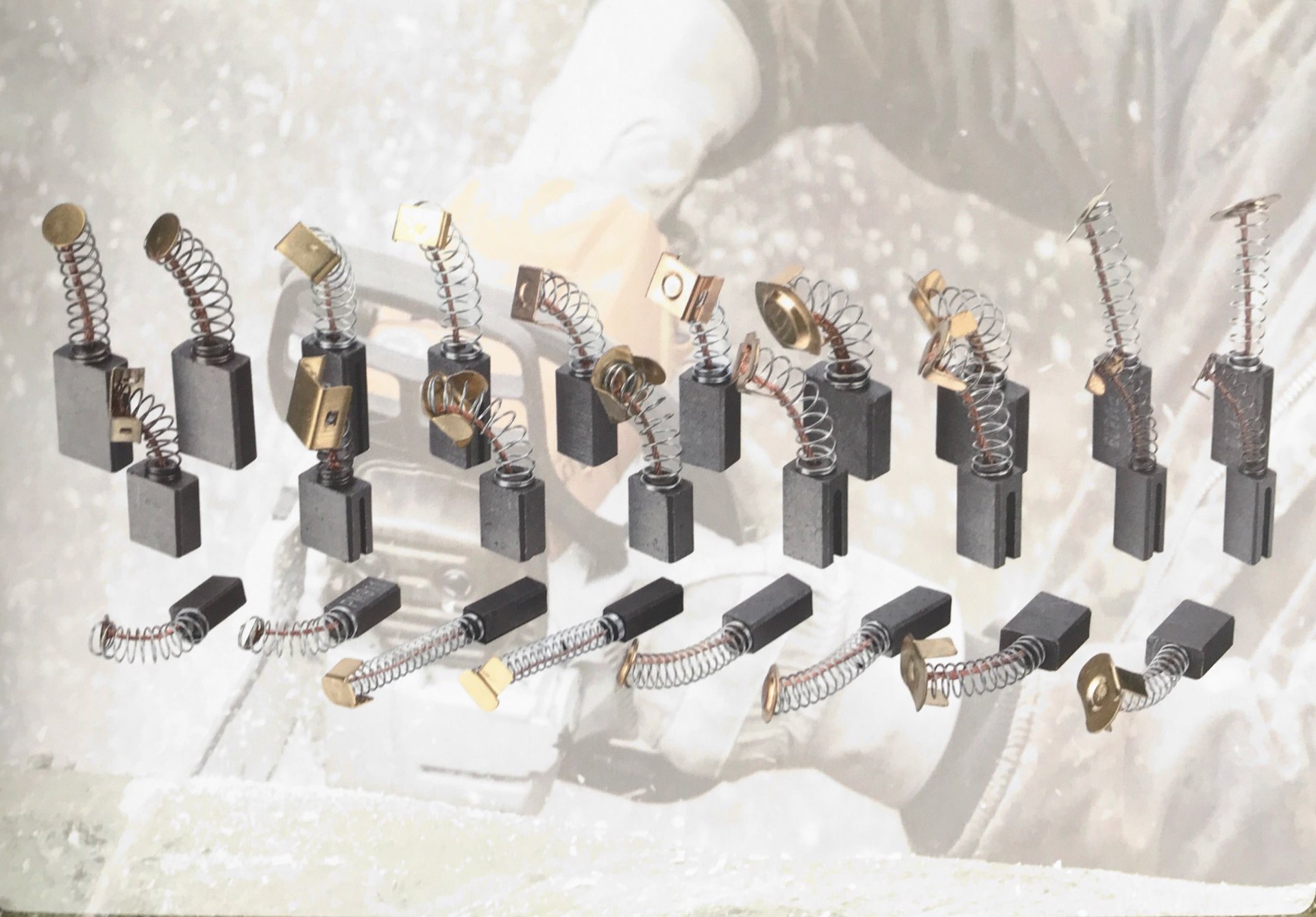 甬碳厂家供应各色外贸电刷 摩根品质 货源充足 欢迎来图来样订购