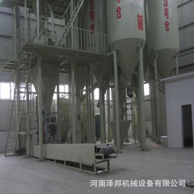 厂供10万吨抹灰砂浆生产线 大型保温砂浆生产线 砂浆包装机|ru