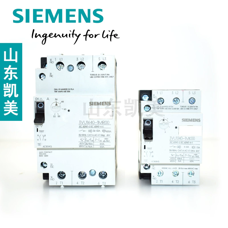 Защитный автомат низкого напряжения для двигателя Siemens 3VU1340-1NJ00 3.2–5A