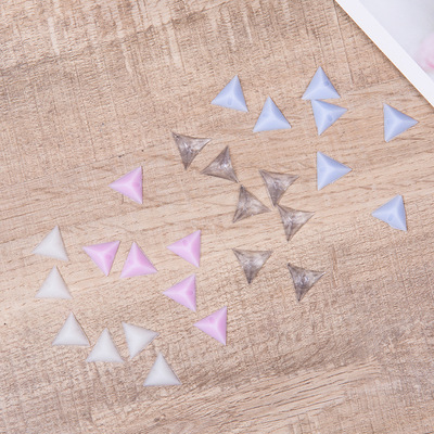 Noctilucent silica gel Clear quartz drawer Corner Dust angle Wardrobe Furniture cabinet Dead space triangle Rubber granule