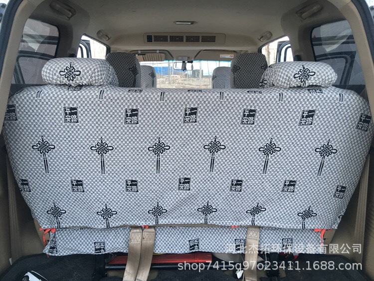 Wholesale Full Coverage All-Season Linen Seat Covers for Vans, Durable Rear Seat Cushion Covers for Wuling