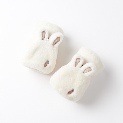 冬季保暖翻盖手套男女 学生骑车卡通布手套定做设计 厂家直销批发|ru