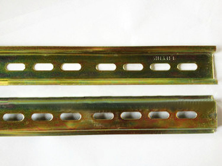 国标 C45导轨 轨道 卡轨 钢轨 空气开关DZ47安装固定1.2mm 1米