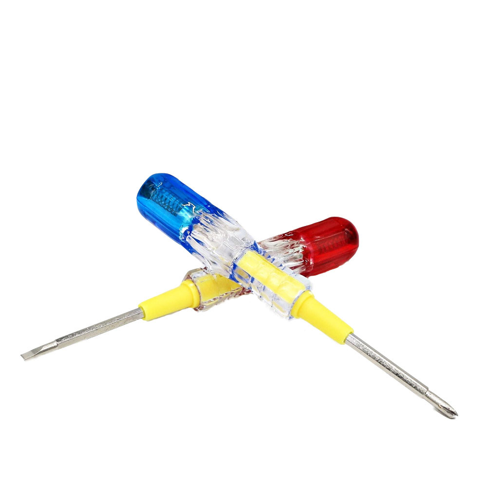 信达泰988多功能家用测电笔 优质中号两用试电笔双头钢批验电笔|ru