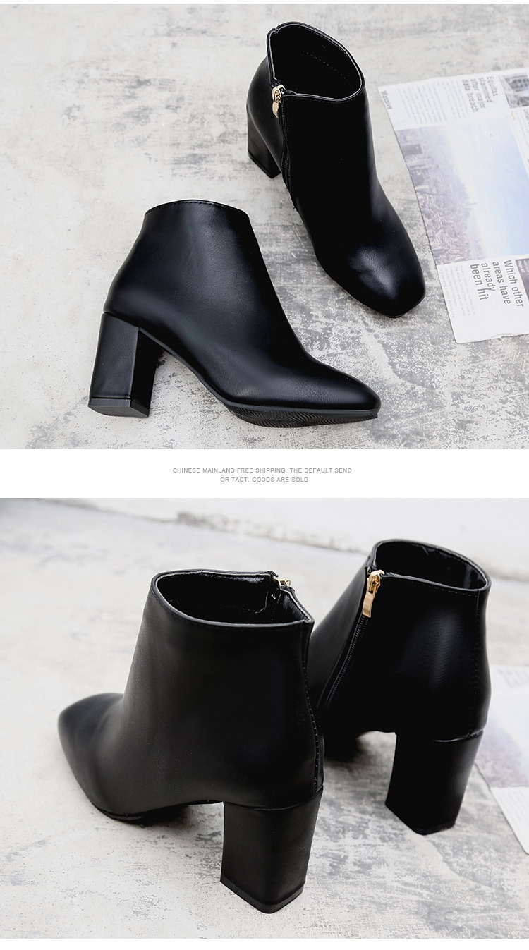 Bottes femme en PU artificiel - Ref 3355483 Image 11