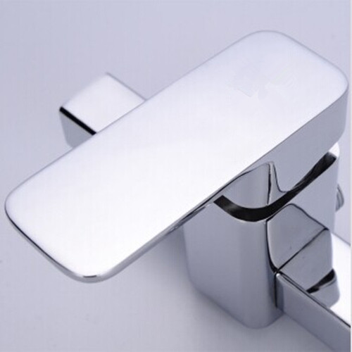Sifang Shower Bathroom Mixing Valve Bathtub Faucet Hot and Cold Simple Rain Shower Faucet Shower Concealed Faucet