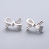 Universal earrings, silver needle, simple and elegant design, silver 925 sample